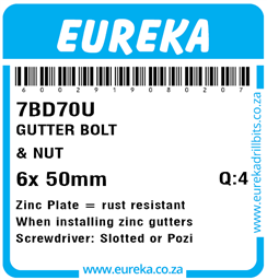 7BD70 - Gutter Bolt -7BD70_Label_T